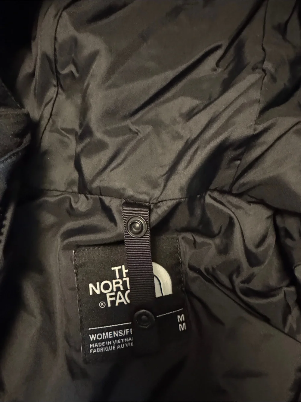 The North Face Black Hooded Raincoat